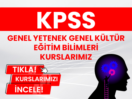 KPSS - Lisans, Önlisans ve Eğitim Bilimleri